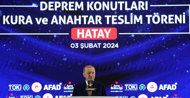 Cumhurbaşkanı Erdoğan, Hatay'da Konuştu