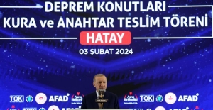 Cumhurbaşkanı Erdoğan, Hatay'da Konuştu